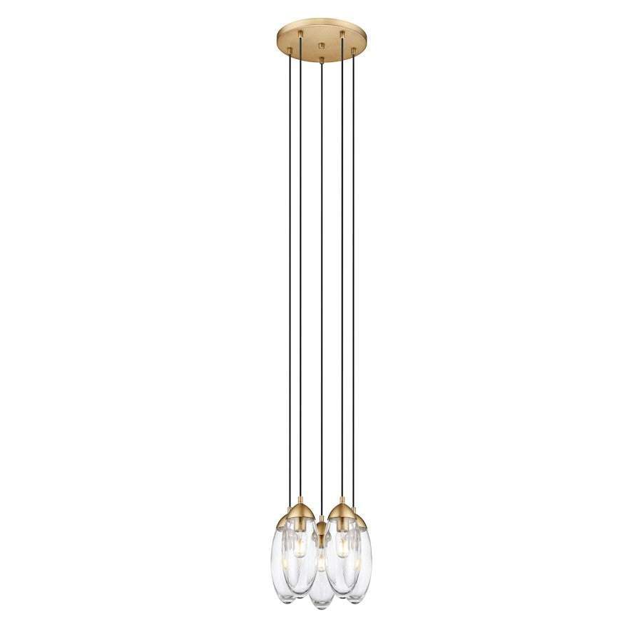 5 Light 12" Chandelier