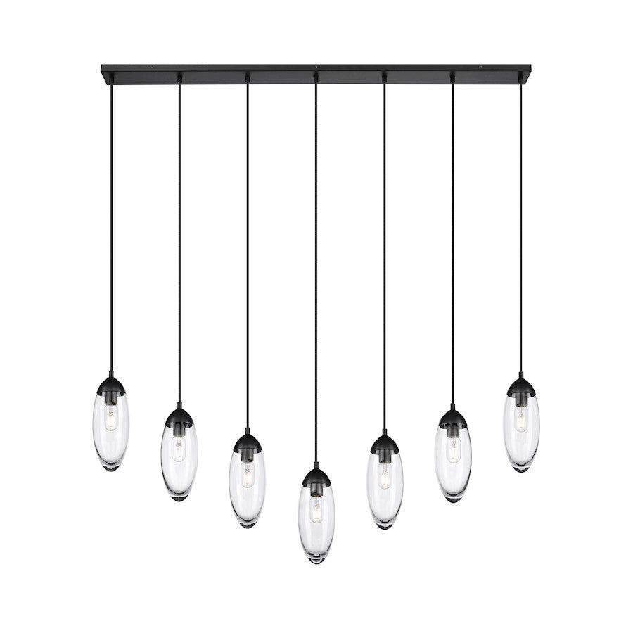 7 Light 5" Chandelier