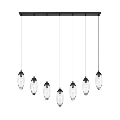 7 Light 5" Chandelier