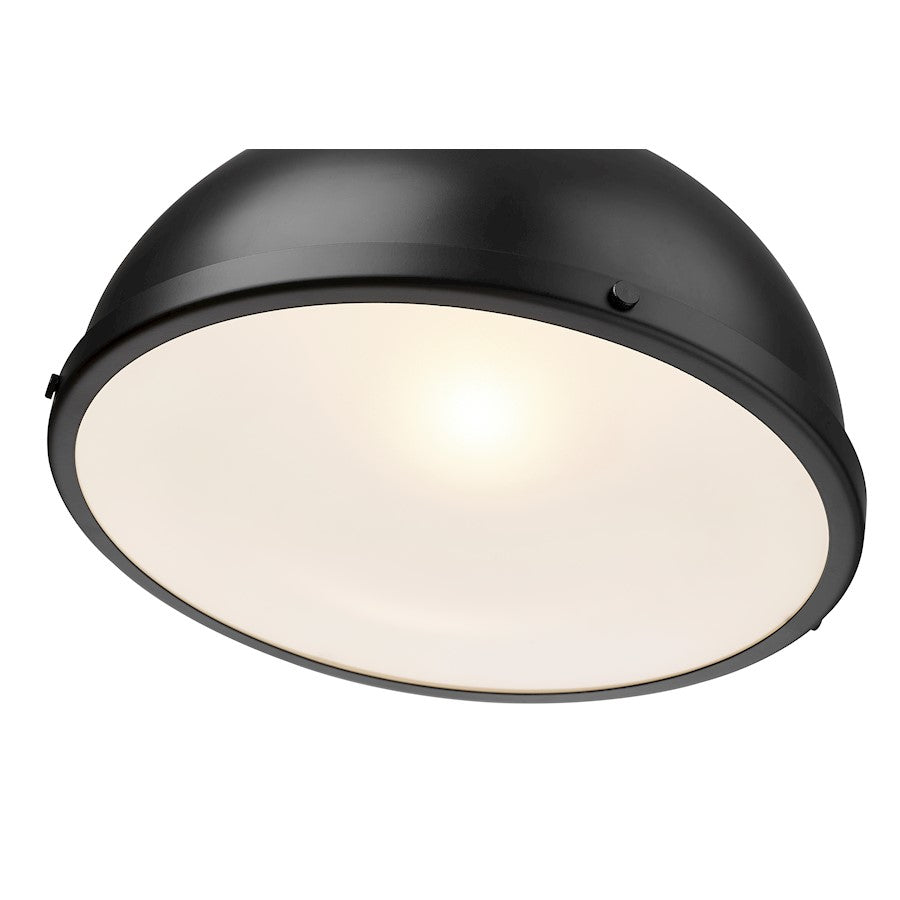 1 Light Pendant, Matte Black