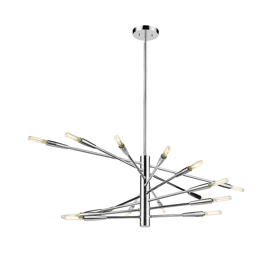 Z-Lite Ascension 16 Light Chandelier in Chrome - 737-16CH