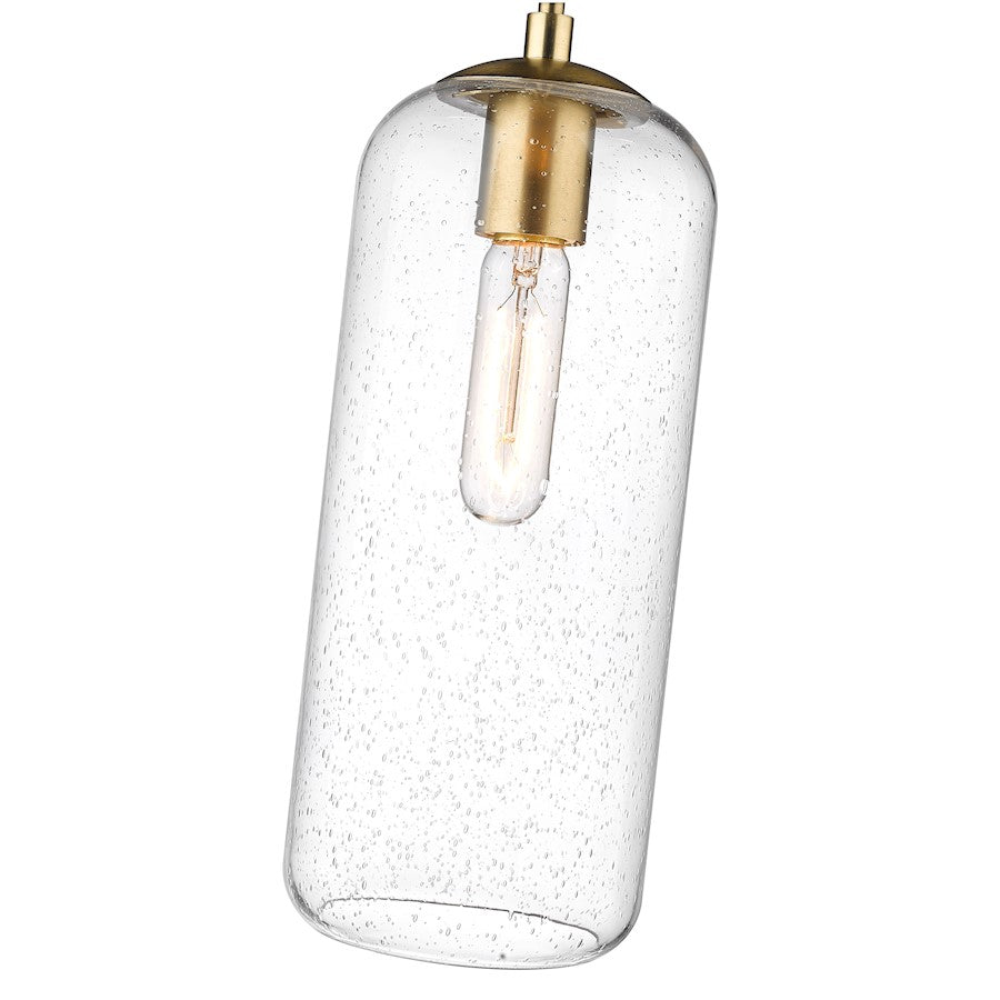 1 Light Pendant, Heritage Brass