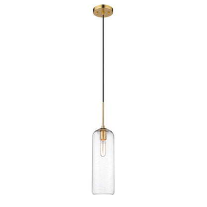 1 Light Pendant, Heritage Brass