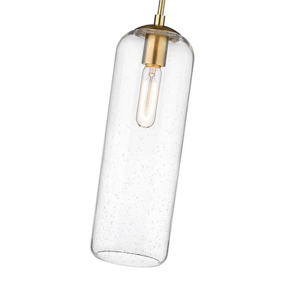 1 Light Pendant, Heritage Brass