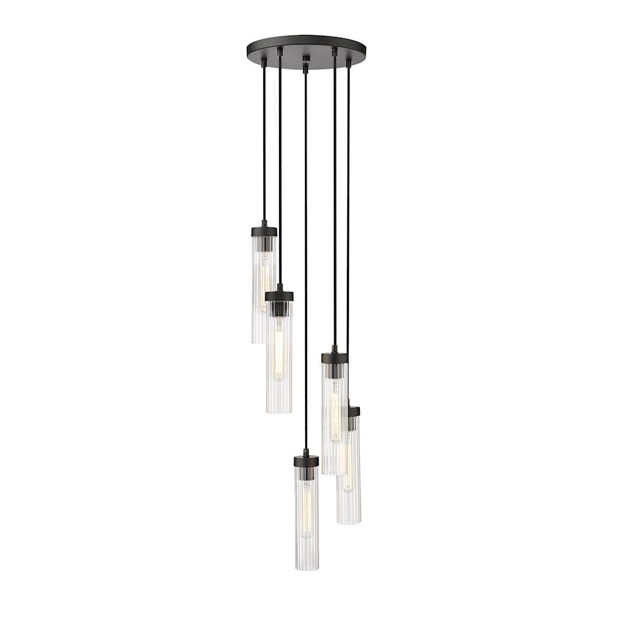 5 Light 12" Chandelier