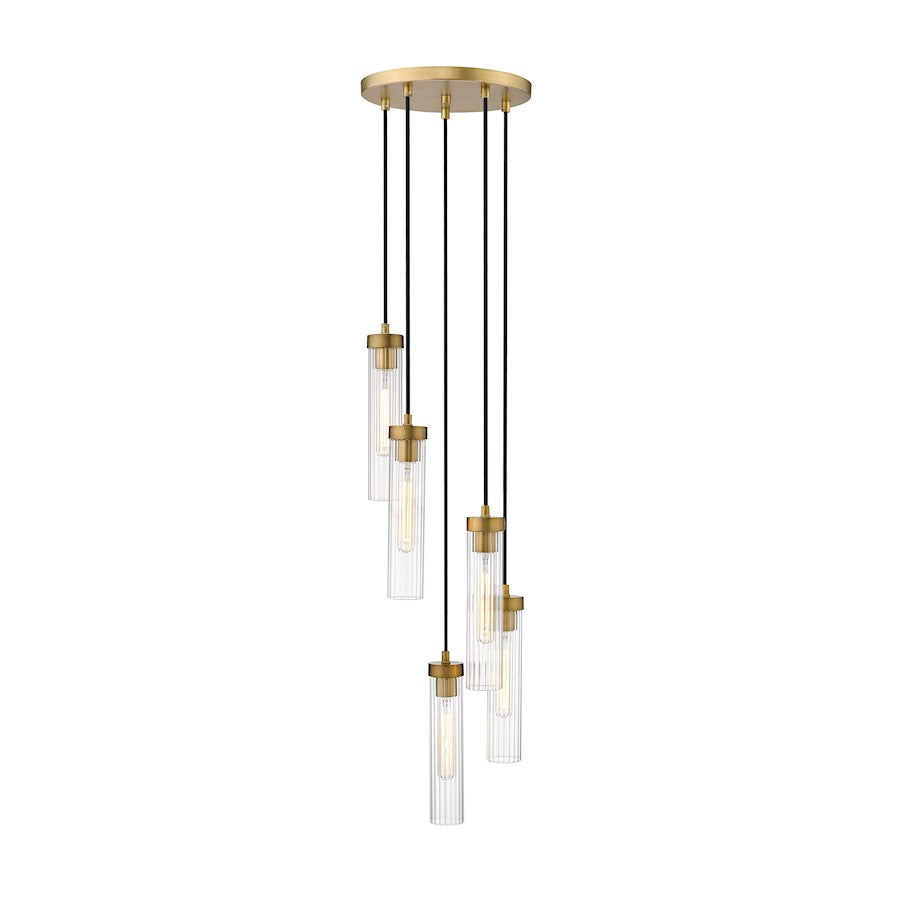 5 Light 12" Chandelier