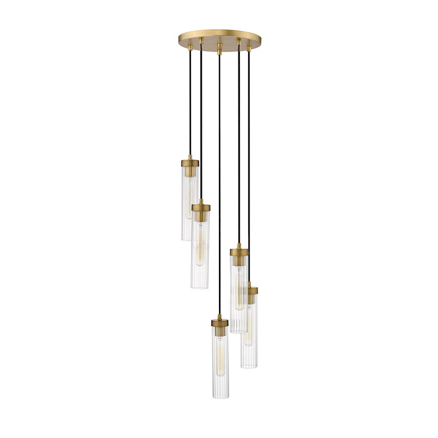 5 Light 12" Chandelier