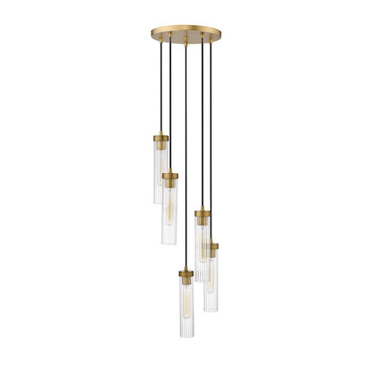 5 Light 12" Chandelier