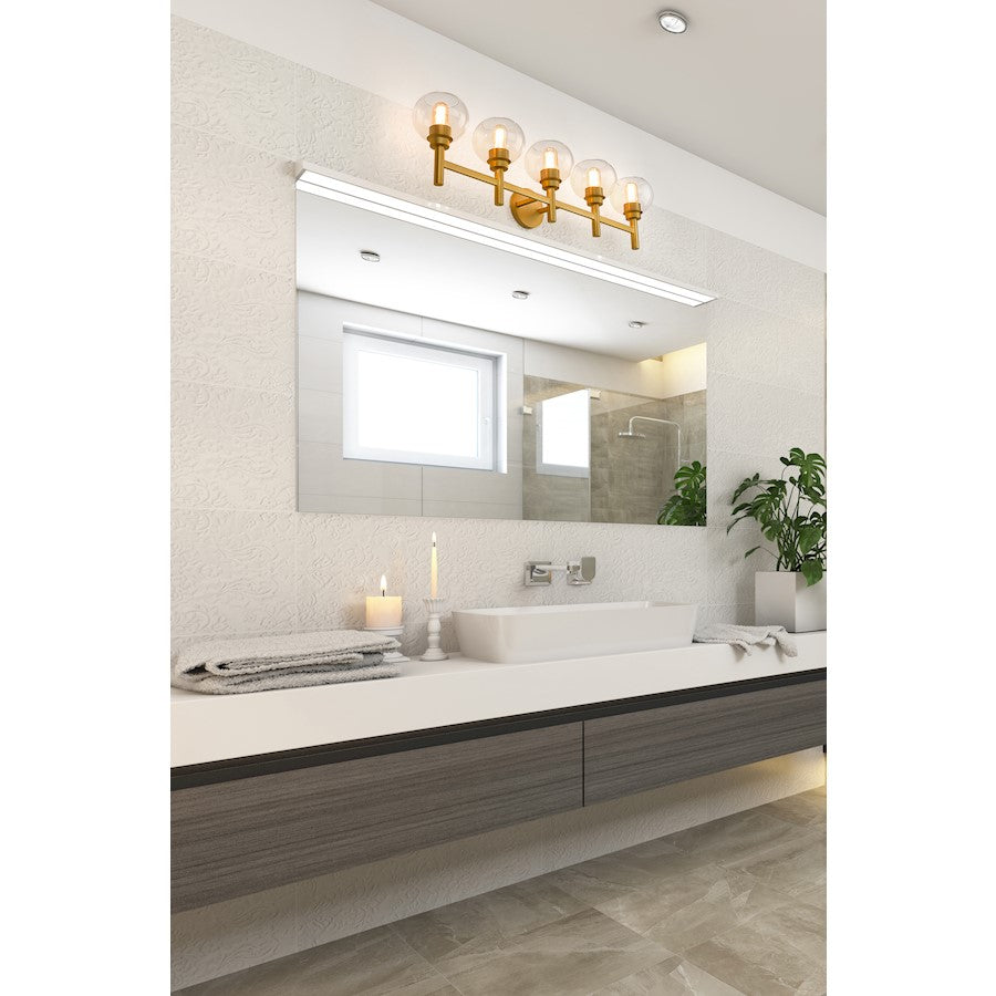 5 Light Bathroom Vanity Light