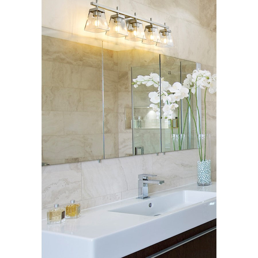 5 Light Bathroom Vanity Light