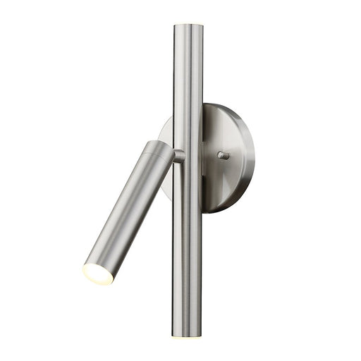 Z-Lite Forest 3 Light Wall Sconce, Brushed Nickel - 917-3S-BN-LED