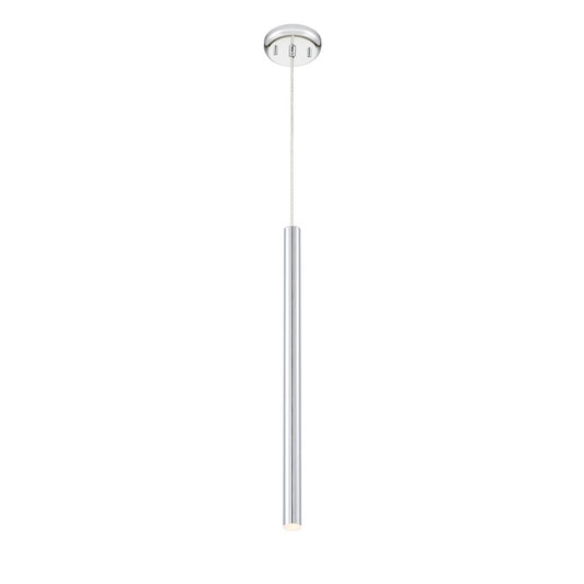 Z-Lite Forest 1 Light 24" Mini Pendant, Chrome - 917MP24-CH-LED