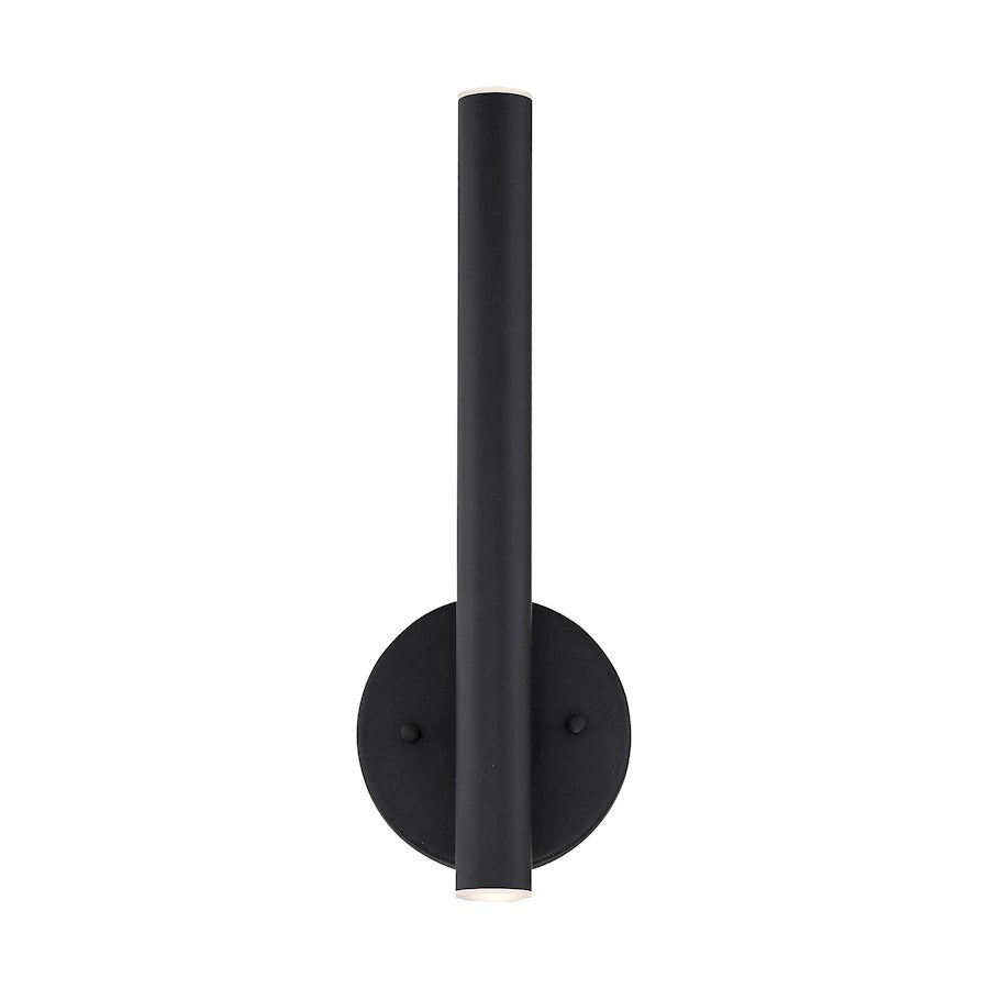 Z-Lite 2 Light Forest 14" Wall Sconce, Matte Black - 917S-MB-LED
