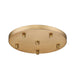 Z-Lite Multi Point Canopy 5 Light 12" Ceiling Plate, Rubbed Brass - CP1205R-RB