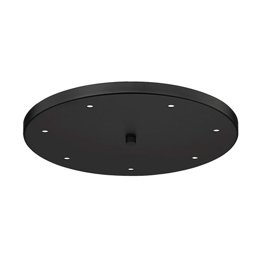 Z-Lite Multi Point Canopy 7 Light 18" Ceiling Plate, Matte Black - CP1807R-MB