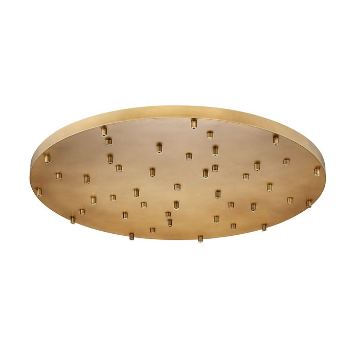 Z-Lite Multi Point Canopy 27 Light Ceiling Plate, Rubbed Brass - CP3627R-RB