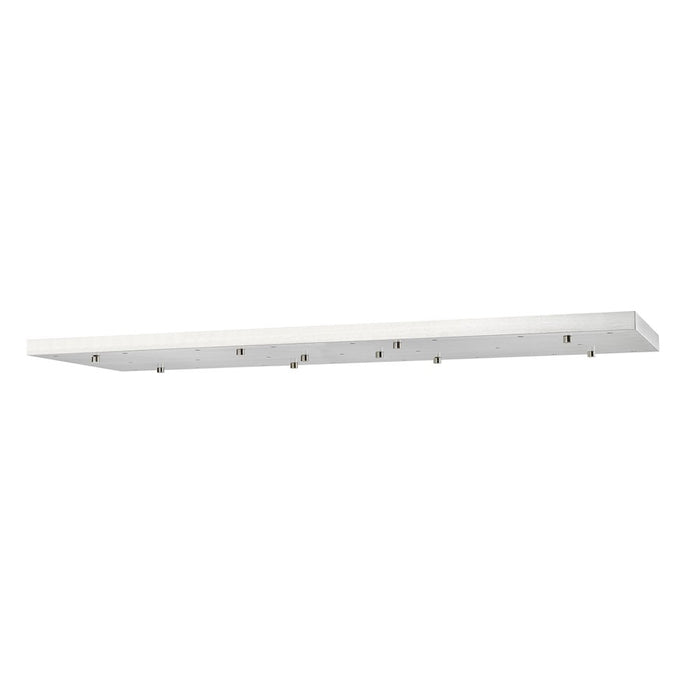 Z-Lite Multi Point Canopy 23 Light Ceiling Plate, Brushed Nickel - CP5423L-BN