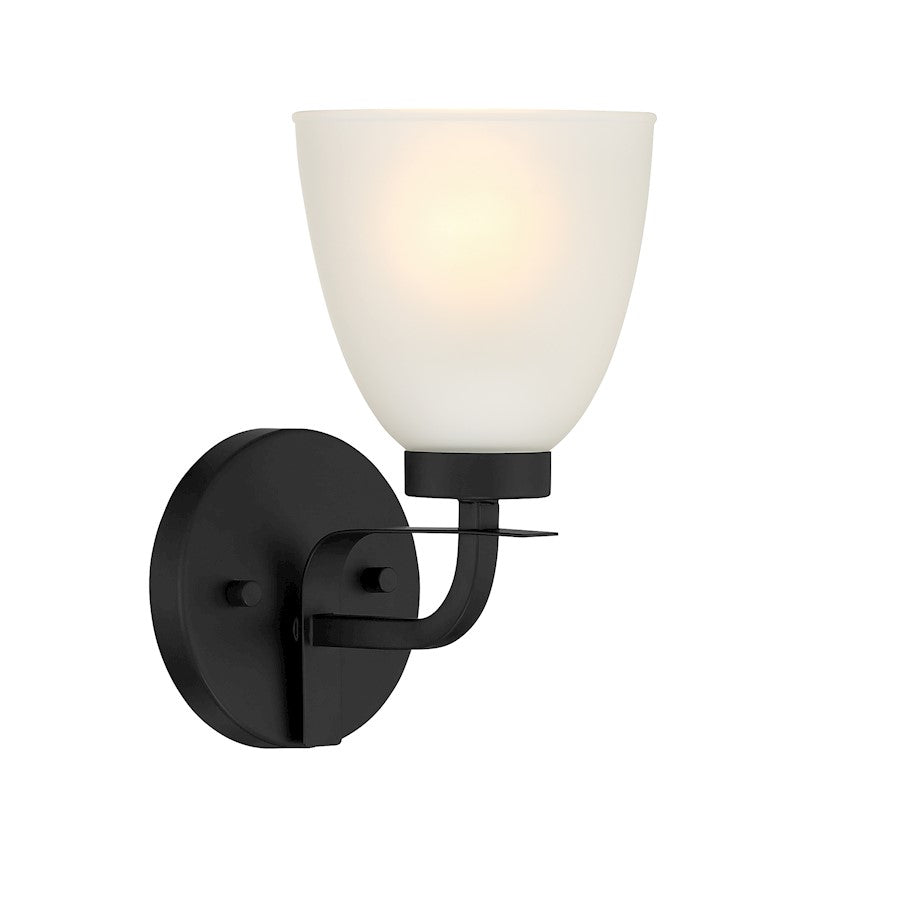 Minka Lavery Kaitlen 1 Light Wall Sconce in Coal - 2881-66A