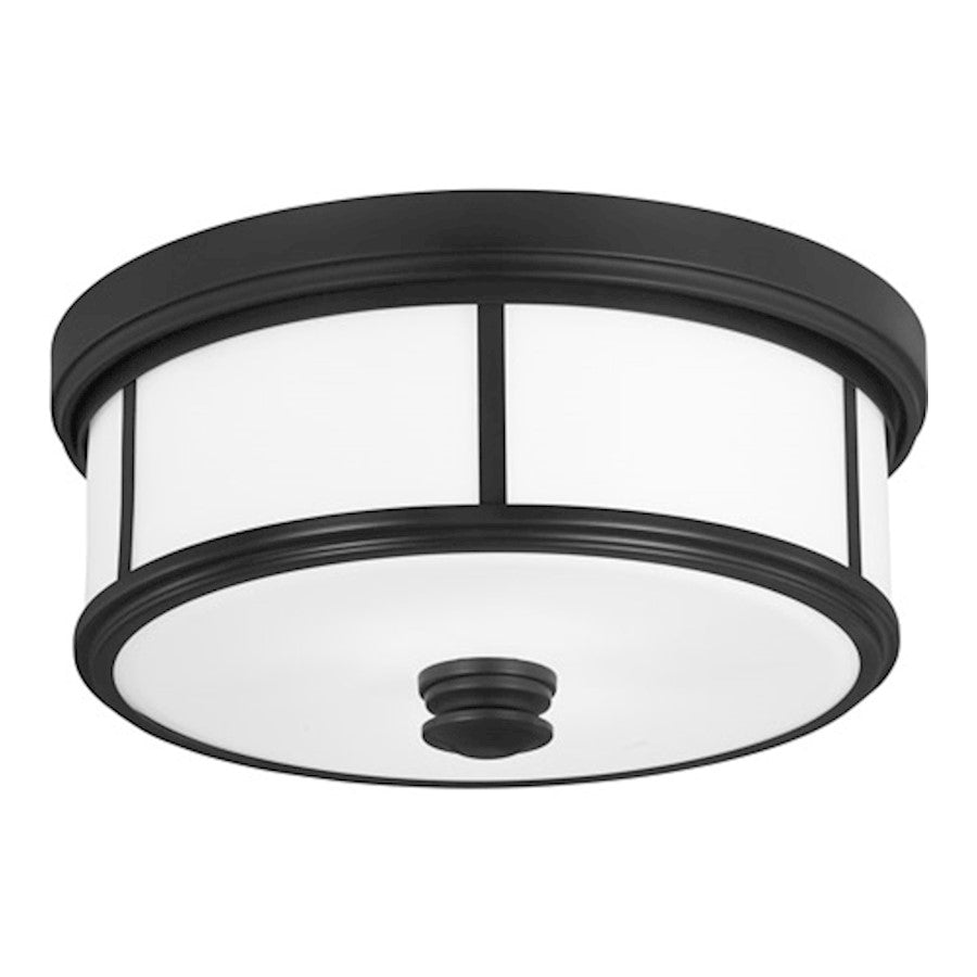 Minka Lavery 2 Light Ceiling Light in Coal - 4365-66A