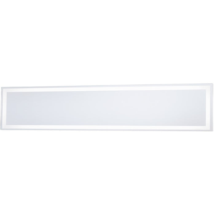 Minka Lavery 36" Mirror With Led Light Rectangle Shape in White - 6110-3