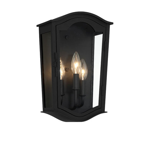 Minka Lavery Houghton Hall 3 Light 6" Outdoor Wall Mount in Sand Coal - 73201-66