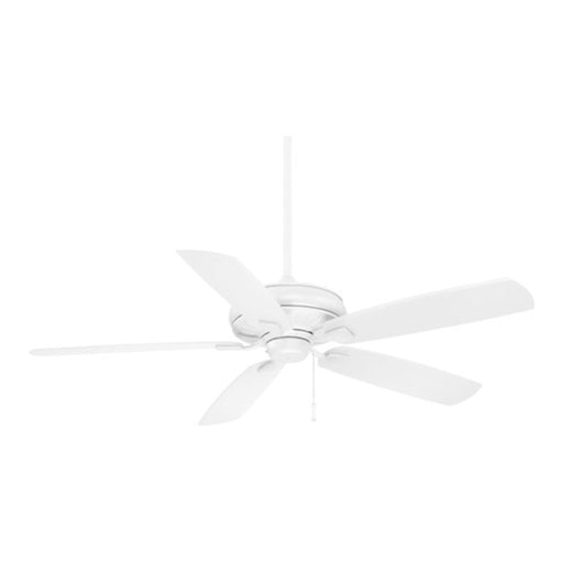 Minka Aire Sunseeker 60" Ceiling Fan, Flat White - F532-WHF