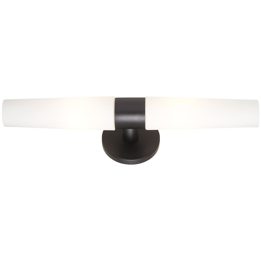 Minka George Kovacs 2 Light Wall Sconce, Coal - P5042-66A