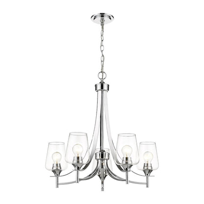 Joliet Light Chandelier in Chrome