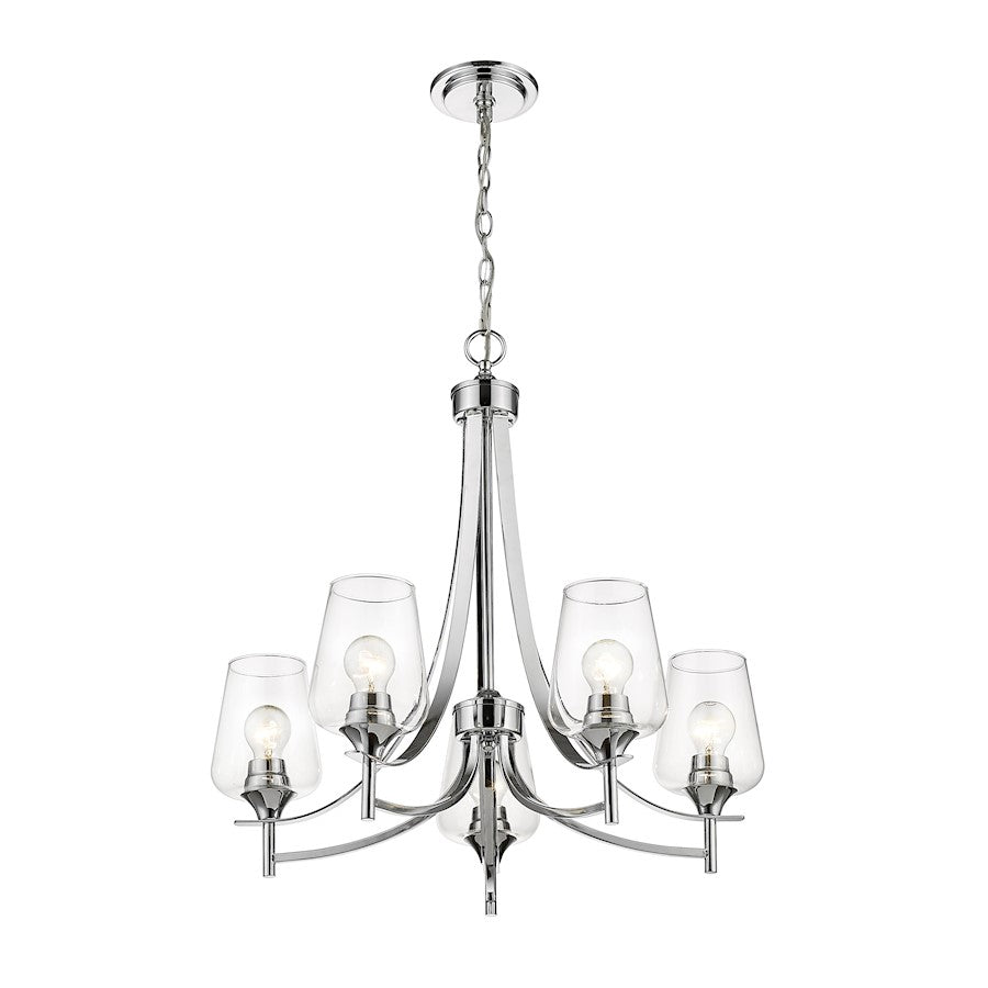 Joliet Light Chandelier in Chrome