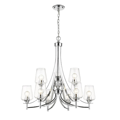 Joliet Light Chandelier in Chrome