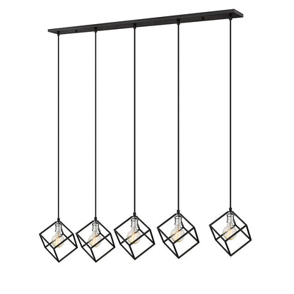 Z-Lite Vertical 5 Light 11" Island/Billiard