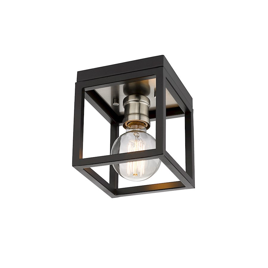 Z-Lite Kube 1 Light 5.75" Flush Mount