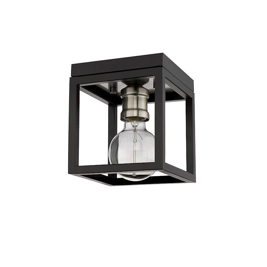 Z-Lite Kube 1 Light 5.75" Flush Mount